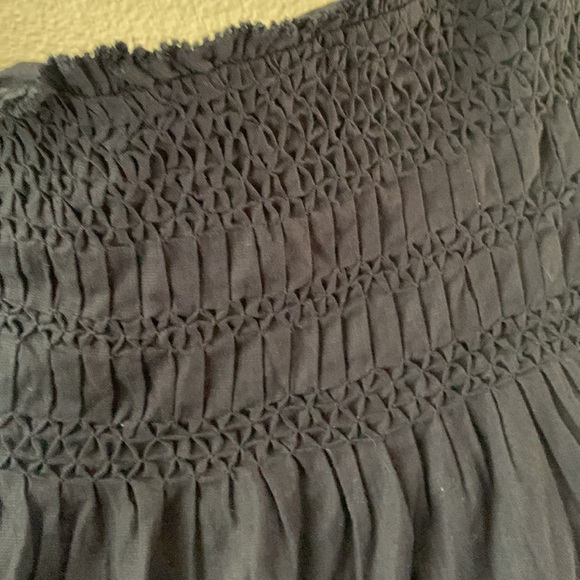 Ralph Lauren black label peasant embroidery maxi skirt 1x whimsigoth fairy - Picture 13 of 16